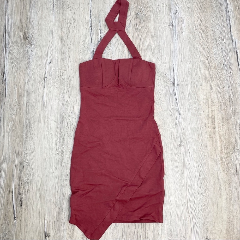 Fashion Nova Halter Mini Dress Sz XS - Picture 4 of 9